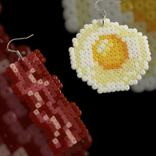 The Breakfast Club - Fuse Bead Earrings