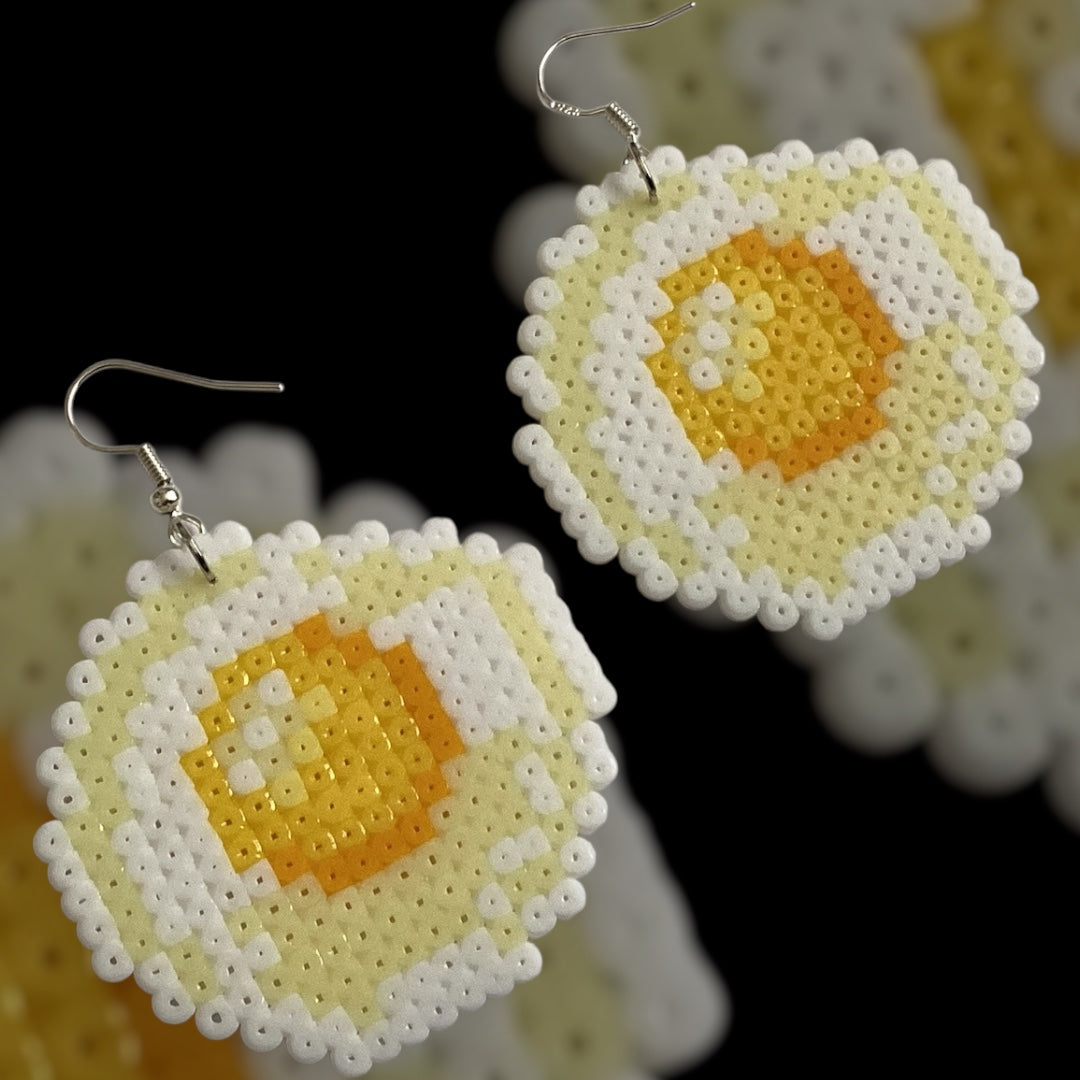 The Breakfast Club - Fuse Bead Earrings
