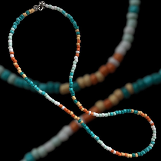 Tropical Breeze Beaded Necklace