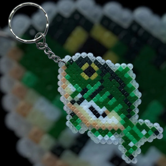 Green River Fish - Fuse bead Keychain Charm