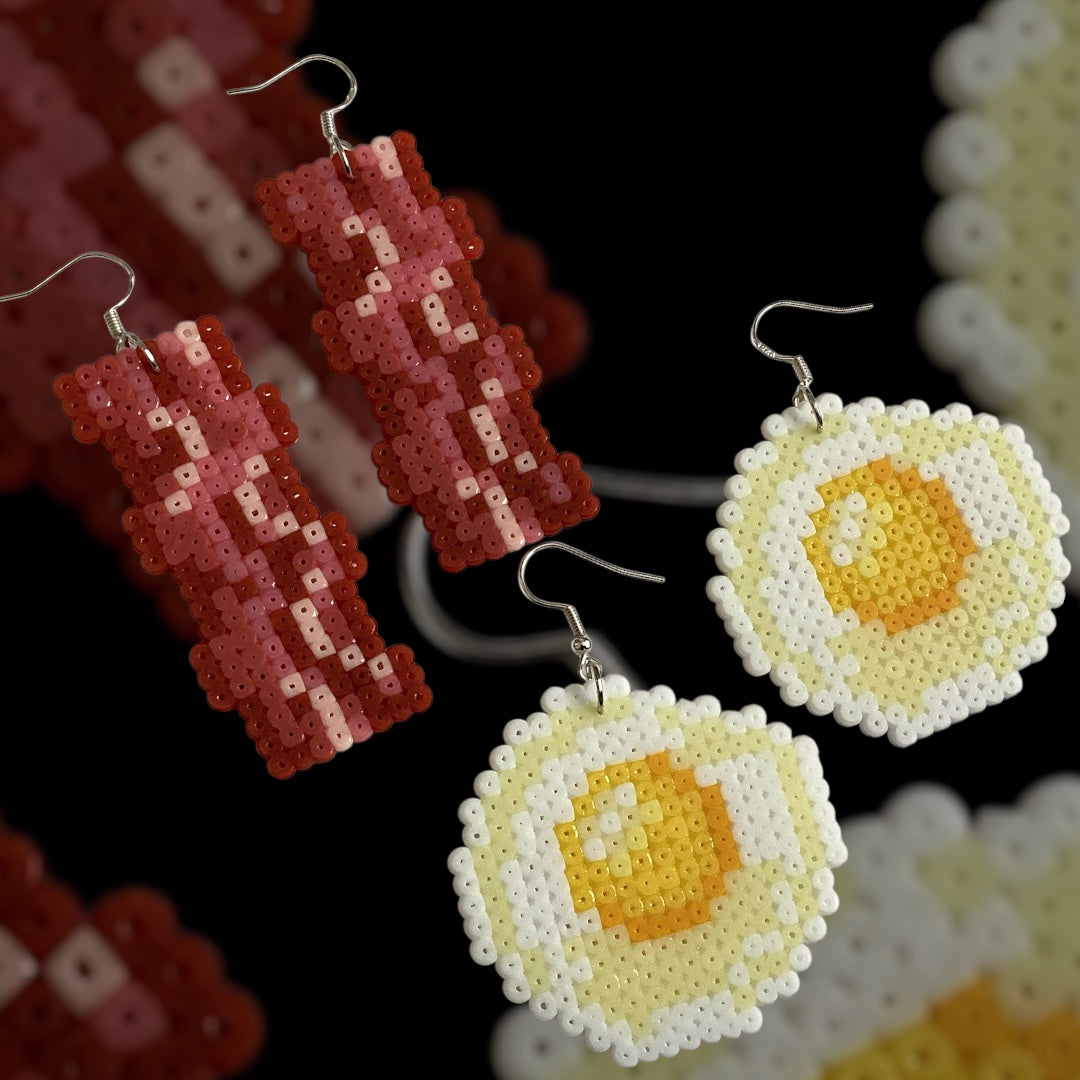 The Breakfast Club - Fuse Bead Earrings