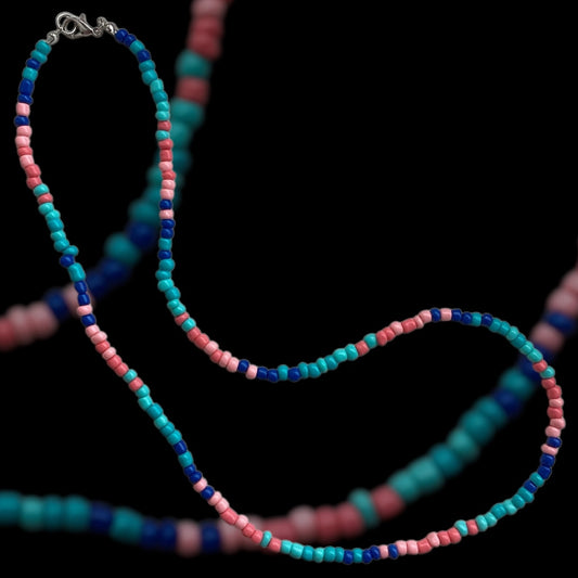 Coral Cove Beaded Necklace