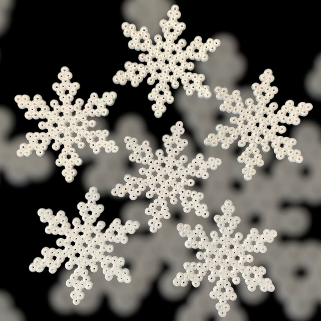PIXEL SNOWFLAKES DECORATIONS-SMALL