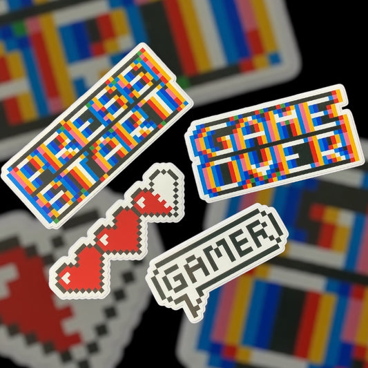 PIXEL GAMER STICKER PACK