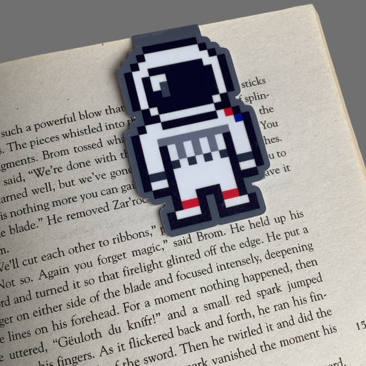 PIXEL MAGNETIC BOOKMARK - SPACEMAN